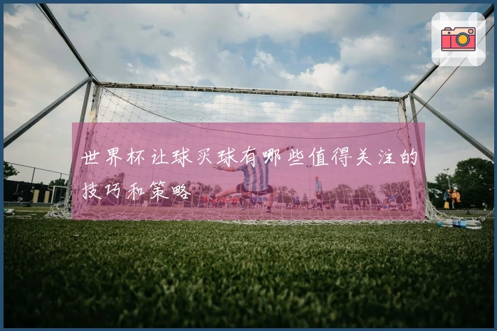 世界杯让球买球有哪些值得关注的技巧和策略